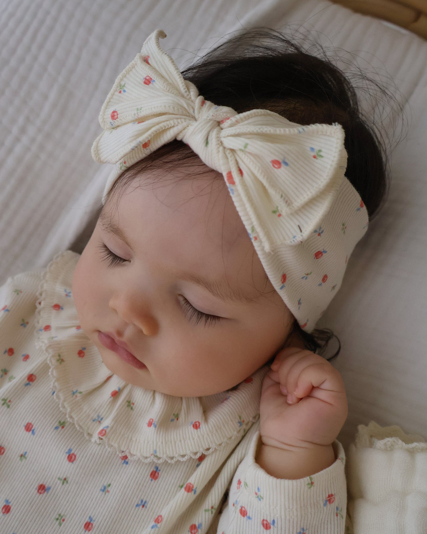 Navi Floral Bow Headband