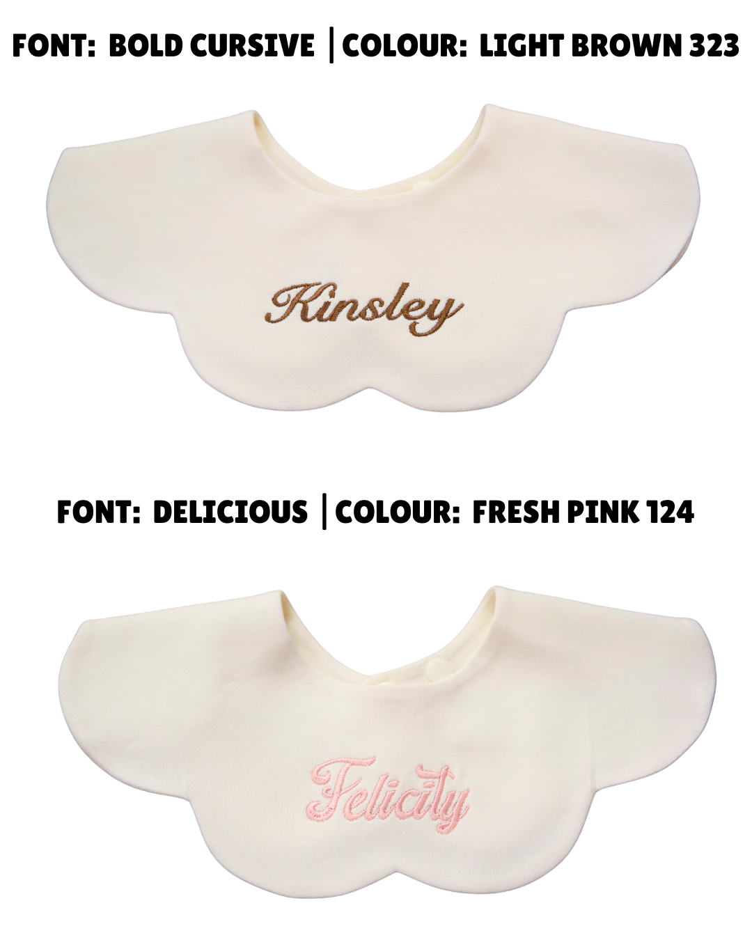 3- Layer Dribble Bib - Beige