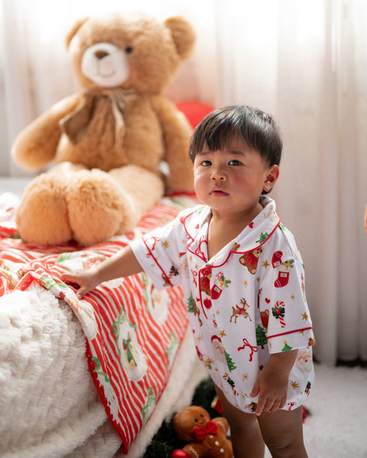 Dear Santa Oversized Tee Romper (PRE ORDER | MID OCTOBER)