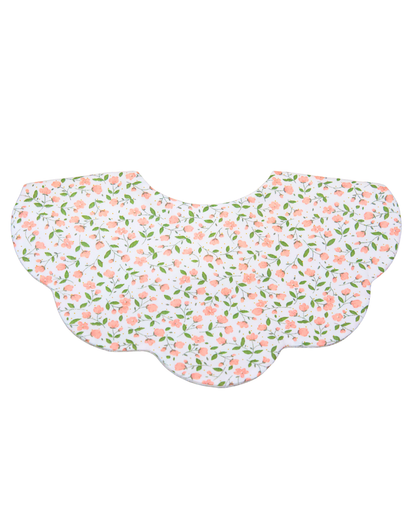 5-Layer Dribble Bib - Pink Bloom