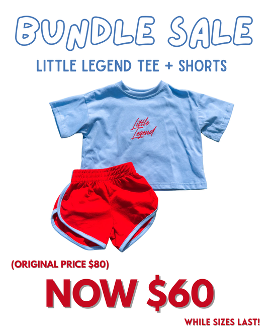 Little Legend Bundle Sale - Blue/Red