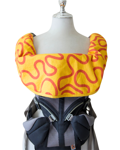 Reversible Organic Cotton baby Cover - Lucky Stars