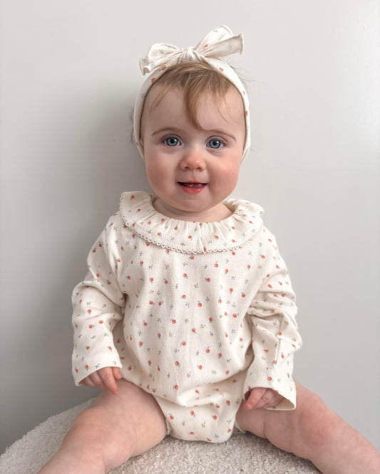 Navi Floral Bodysuit