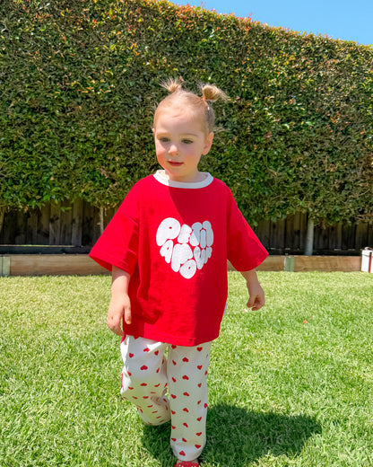 Petit Amour Tee - Red