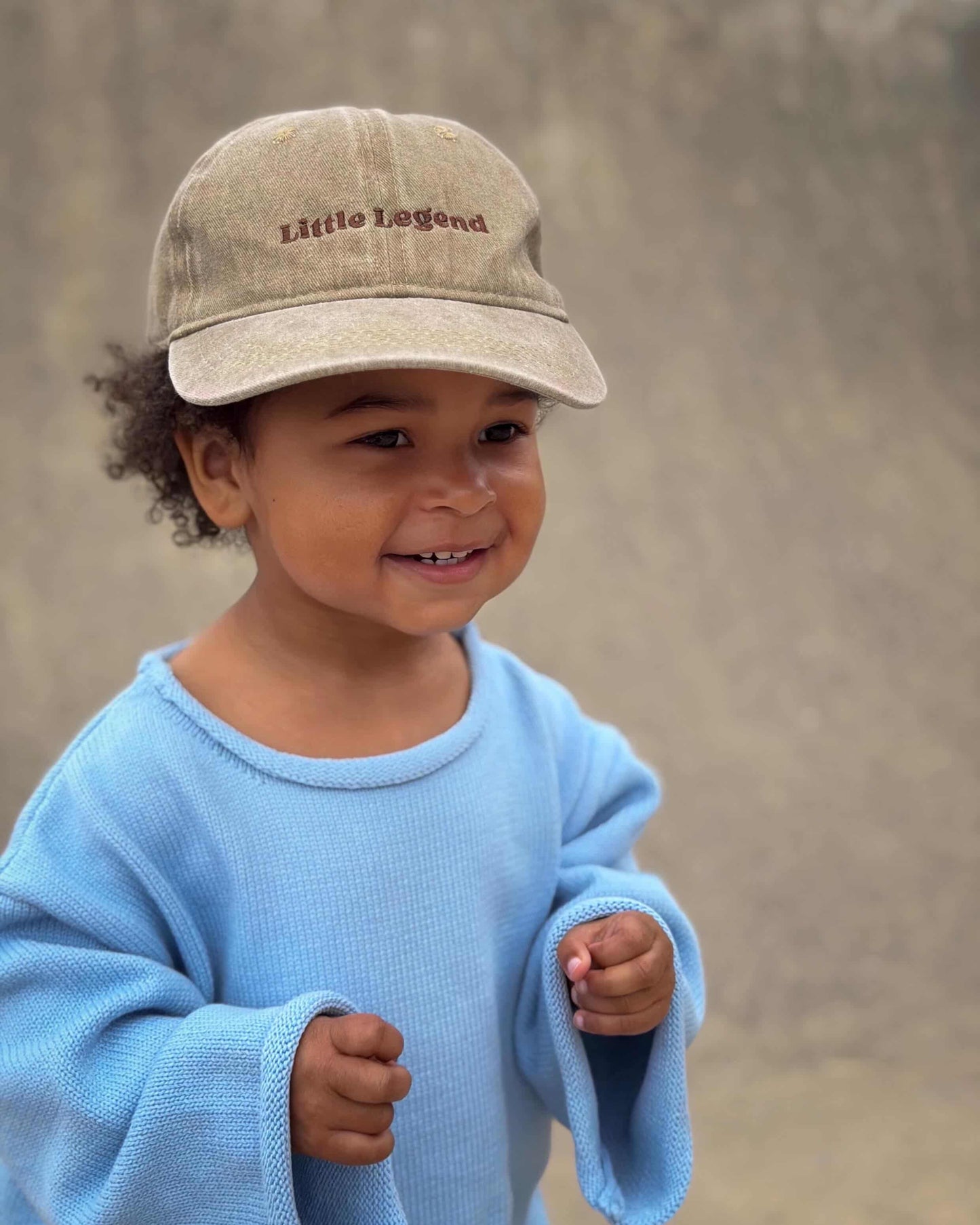 Kids Cap - Sand Little Legend