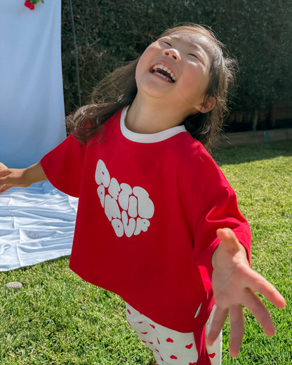 Petit Amour Tee - Red