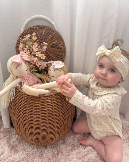 Navi Floral Bow Headband