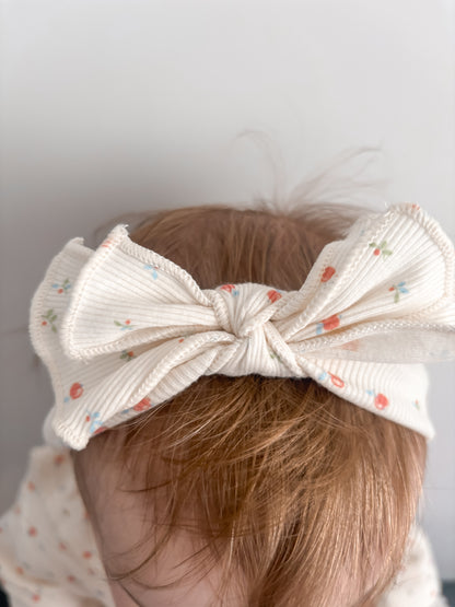 Navi Floral Bow Headband