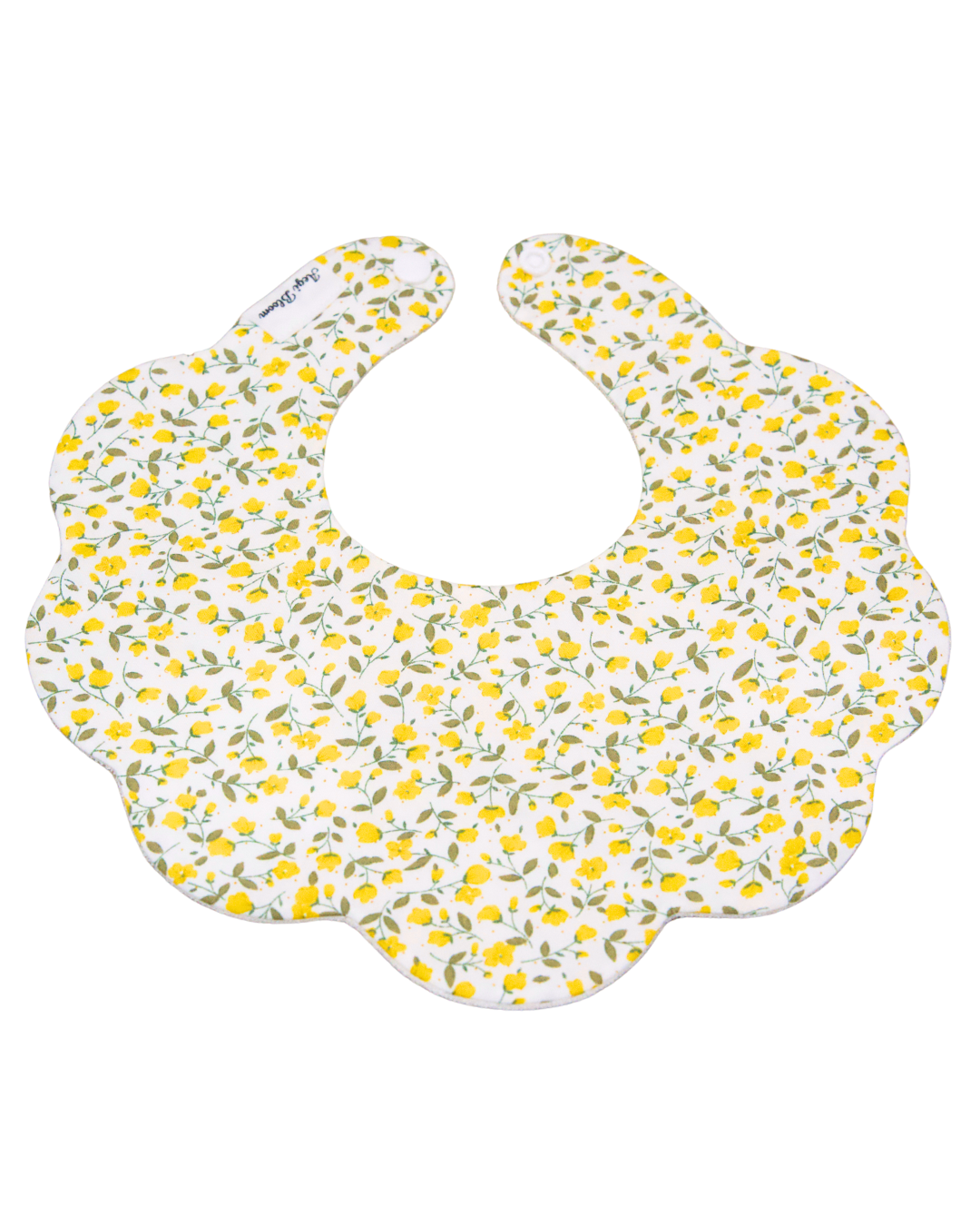 5-Layer Dribble Bib - Lemon Bloom