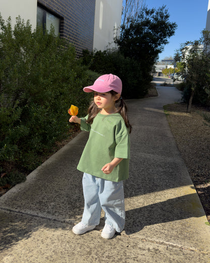 Signature Kids Tee - All The Things Dad Is / Green (PRE ORDER | 21 AUGUST)