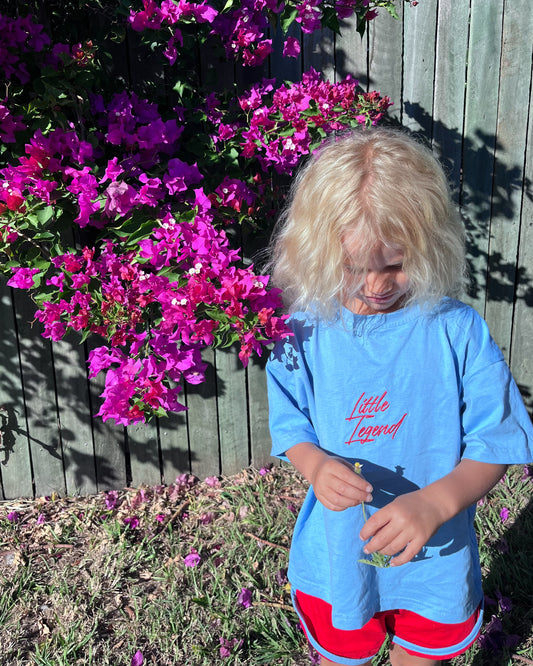 Signature Kids Tee - Little Legend Blue (PRE ORDER | LATE JUNE)