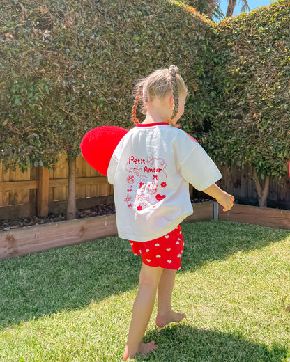 Petit Amour Tee - White