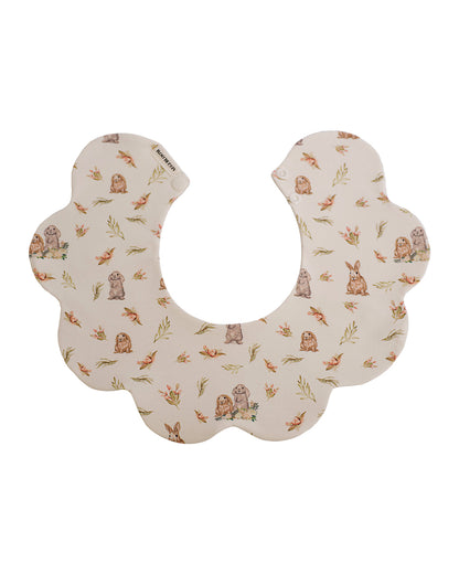 3- Layer Dribble Bib - Bunnies