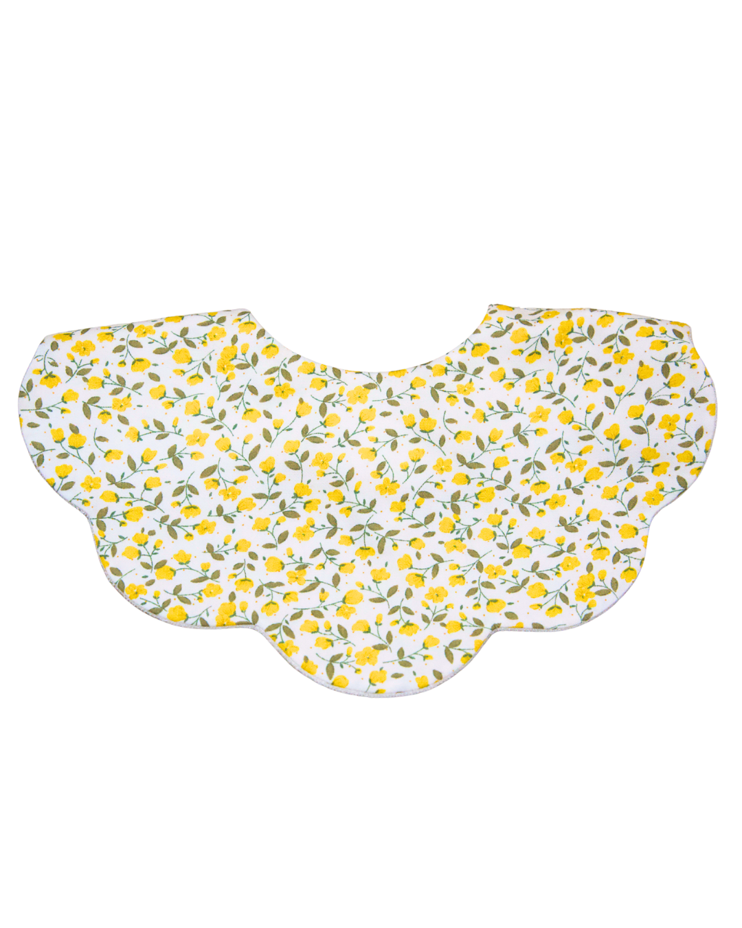 5-Layer Dribble Bib - Lemon Bloom