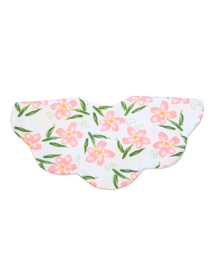 5-Layer Dribble Bib - Blush Floral