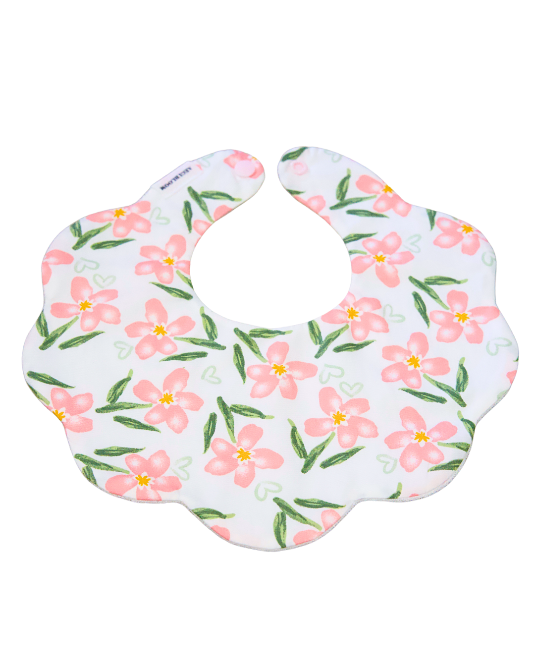 5-Layer Dribble Bib - Blush Floral