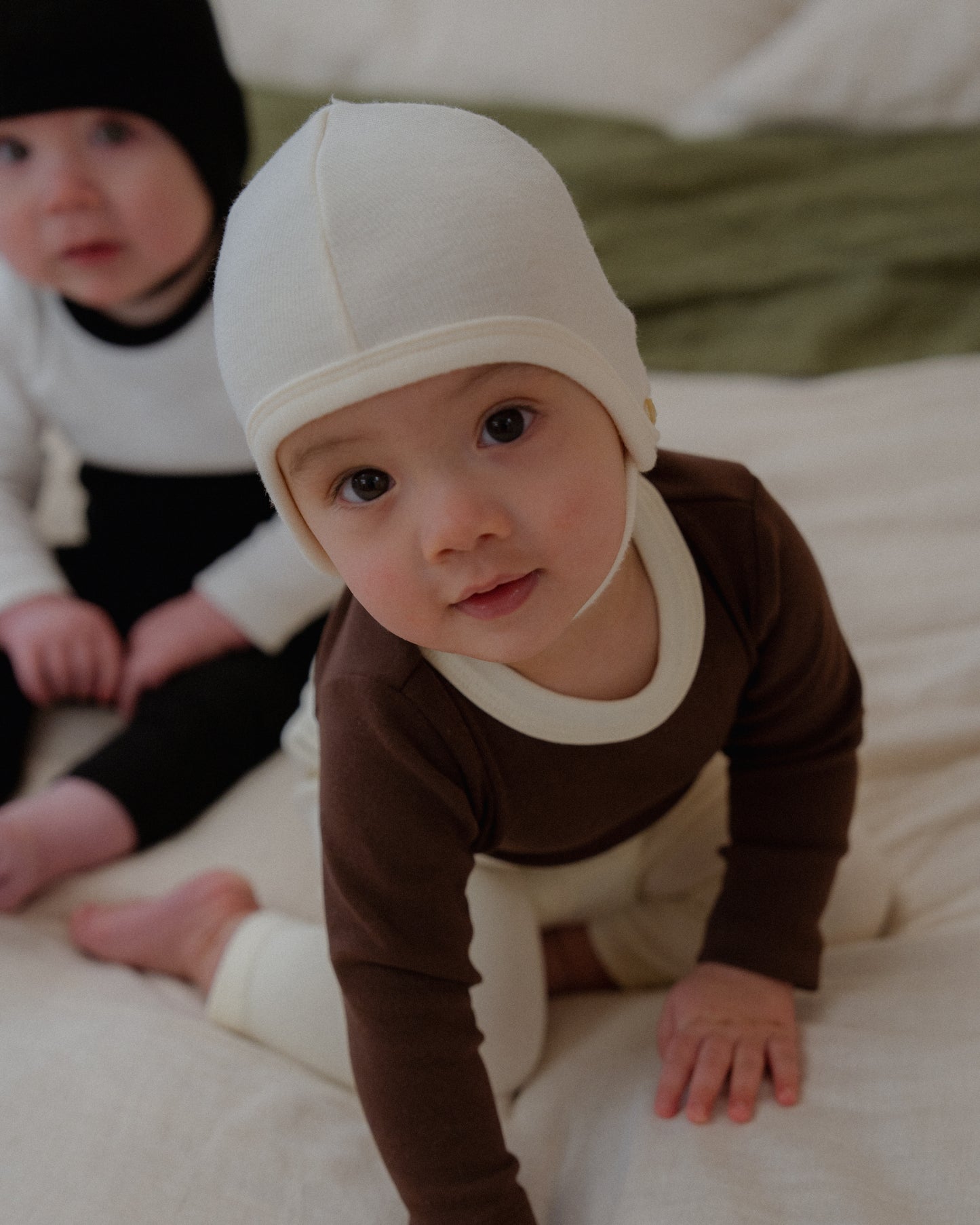 Beanie Bonnet - Cream