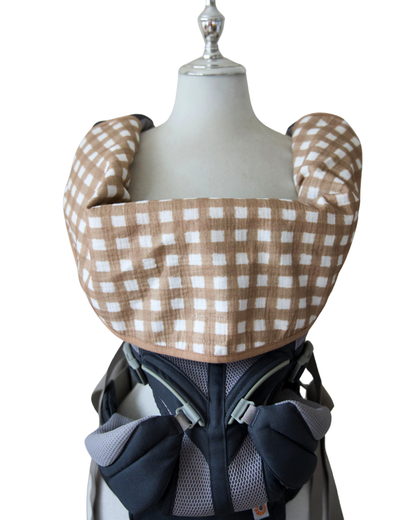 Reversible Organic Cotton baby Cover - Bloom Barn