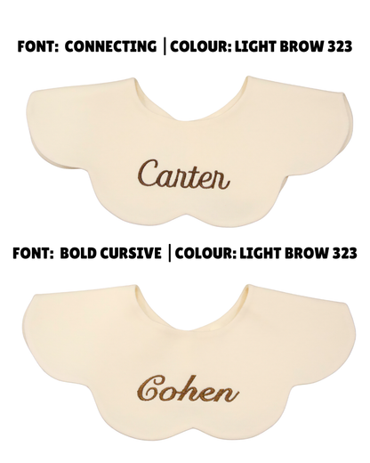 3- Layer Dribble Bib - Beige