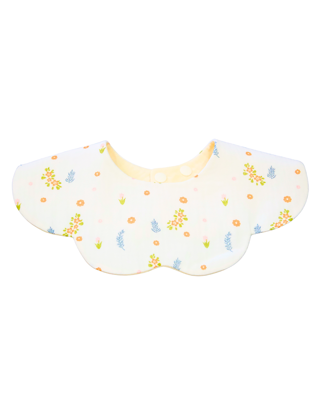 Organic Muslin 7-Layer Dribble Bib - Ditsy Florals