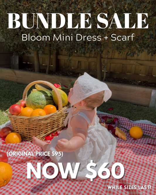 Bloom Mini Dress Bundle Sale - Dress/Scarf