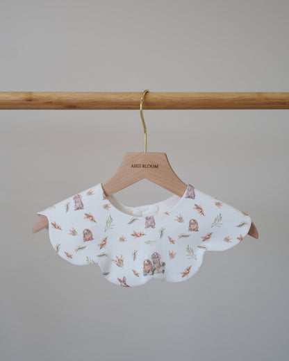3- Layer Dribble Bib - Bunnies