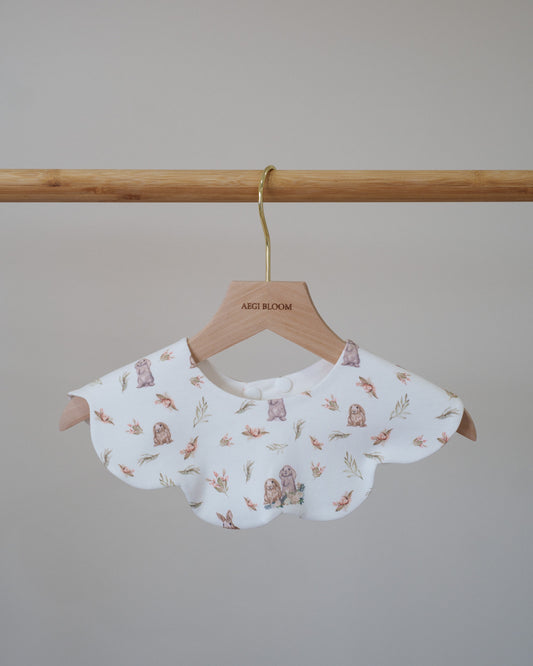 3- Layer Dribble Bib - Bunnies