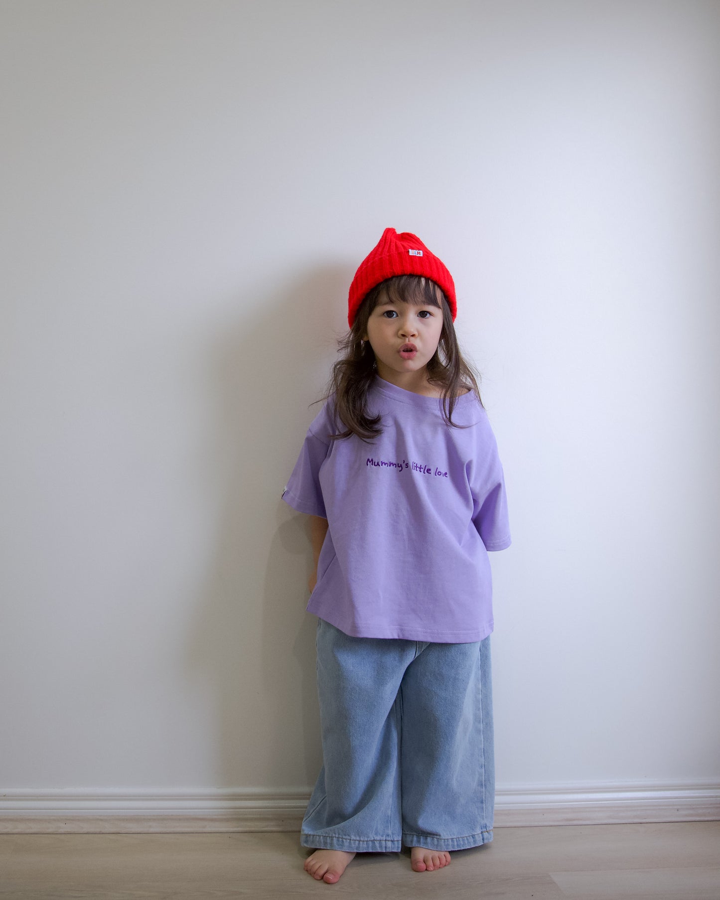 Fluffy Beanie - Red