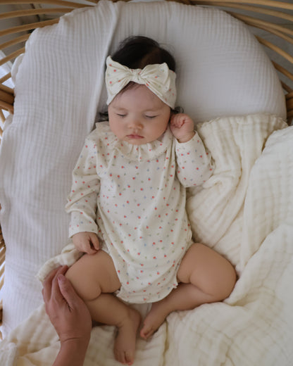 Navi Floral Bodysuit