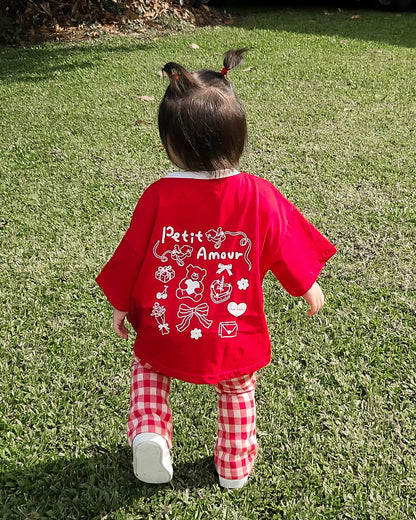 Petit Amour Tee - Red