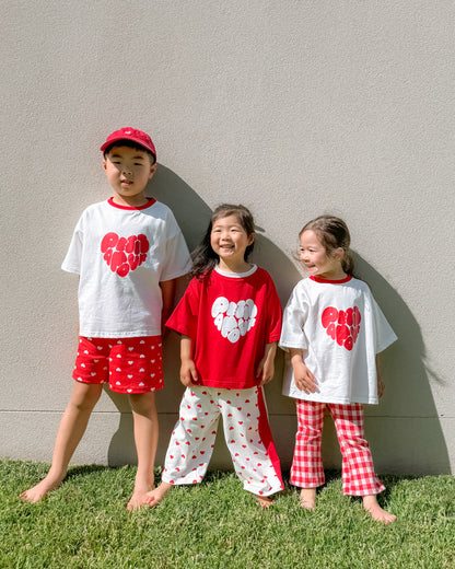 Petit Amour Bundle Sale - White Tee/Shorts