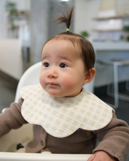 Organic Muslin 7-Layer Dribble Bib - Mabel's Bakery