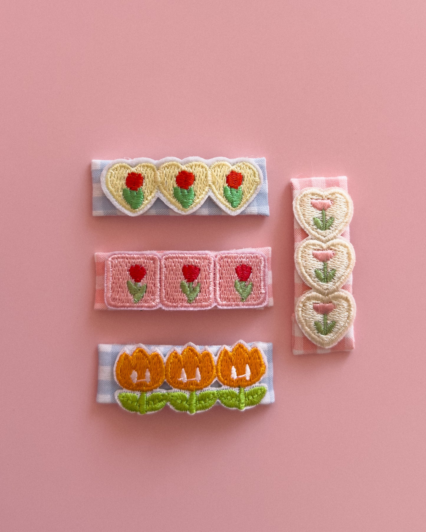 Tulip Bloom 4pc Clip Set