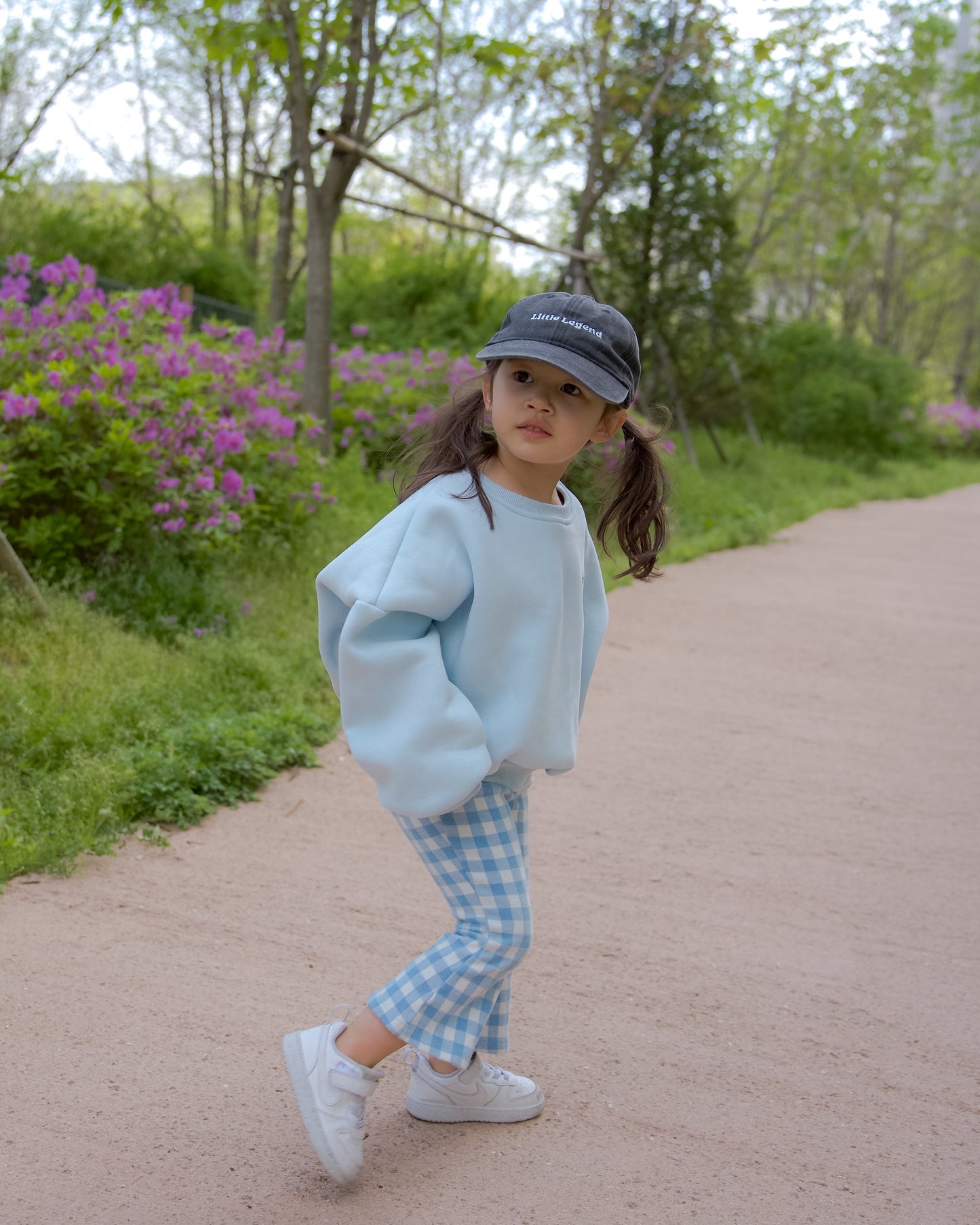 Kids Cap - Charcoal Little Legend
