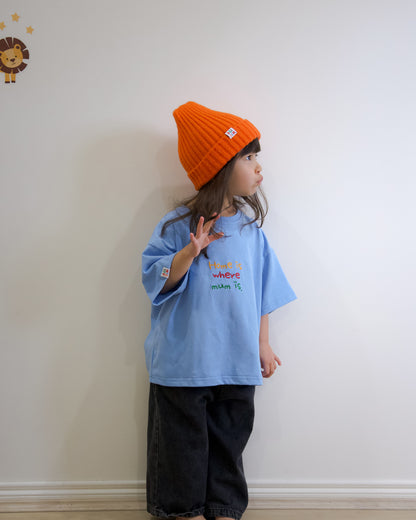 Signature Kids Tee - Home Is Where Mum Is (PRE ORDER | 14 JULY)