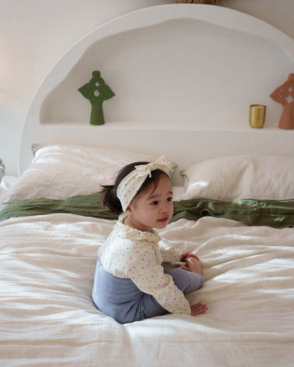Navi Floral Bow Headband
