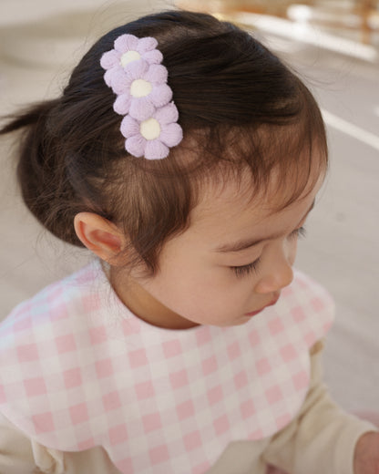 3- Layer Dribble Bib 3 - Pink Gingham