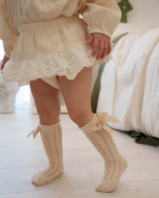 Freja Lace Bloomer - Beige