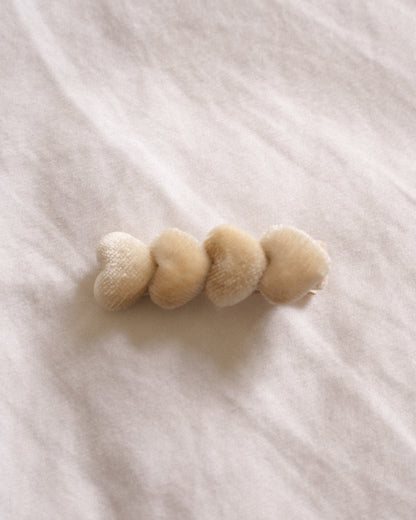 Tiramisu 4pc Clip Set - Cream