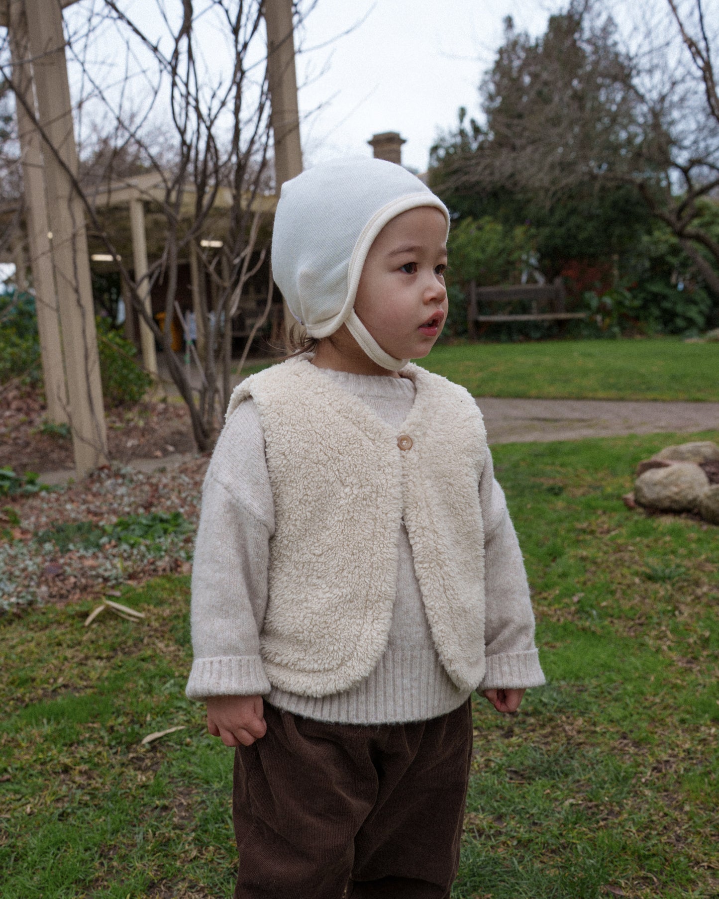 Beanie Bonnet - Cream