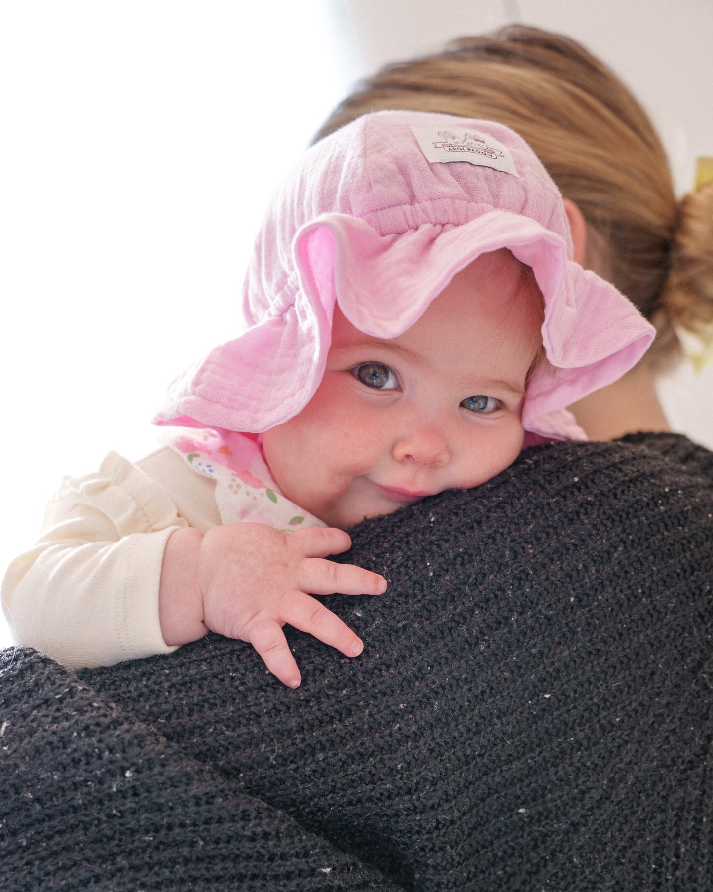 Gelato Muslin Sun Hat - Guava Latte