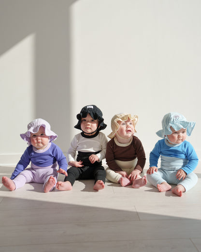Gelato Muslin Sun Hat - Oreo