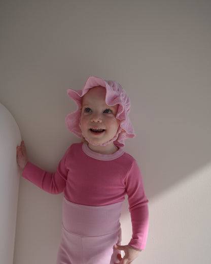 Gelato Muslin Sun Hat - Guava Latte