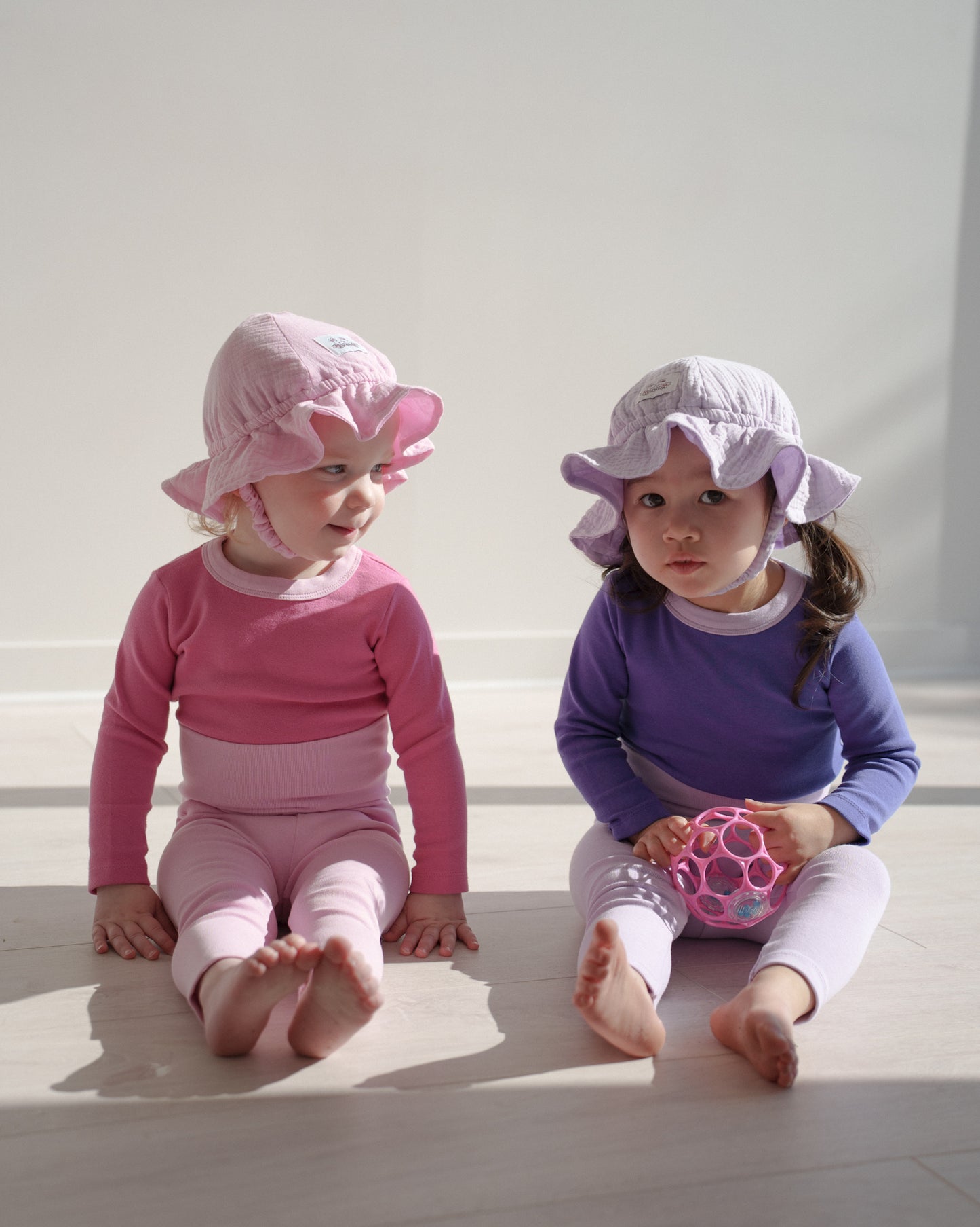 Gelato Muslin Sun Hat - Guava Latte