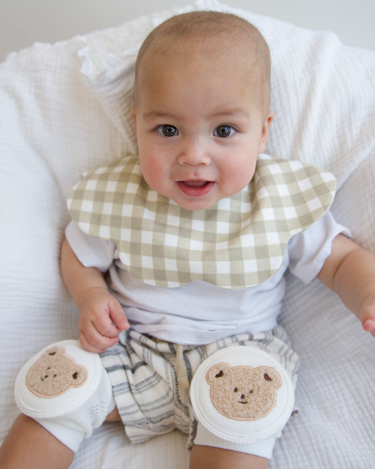 GrowGuard Knee Pads - Bouclé Teddy