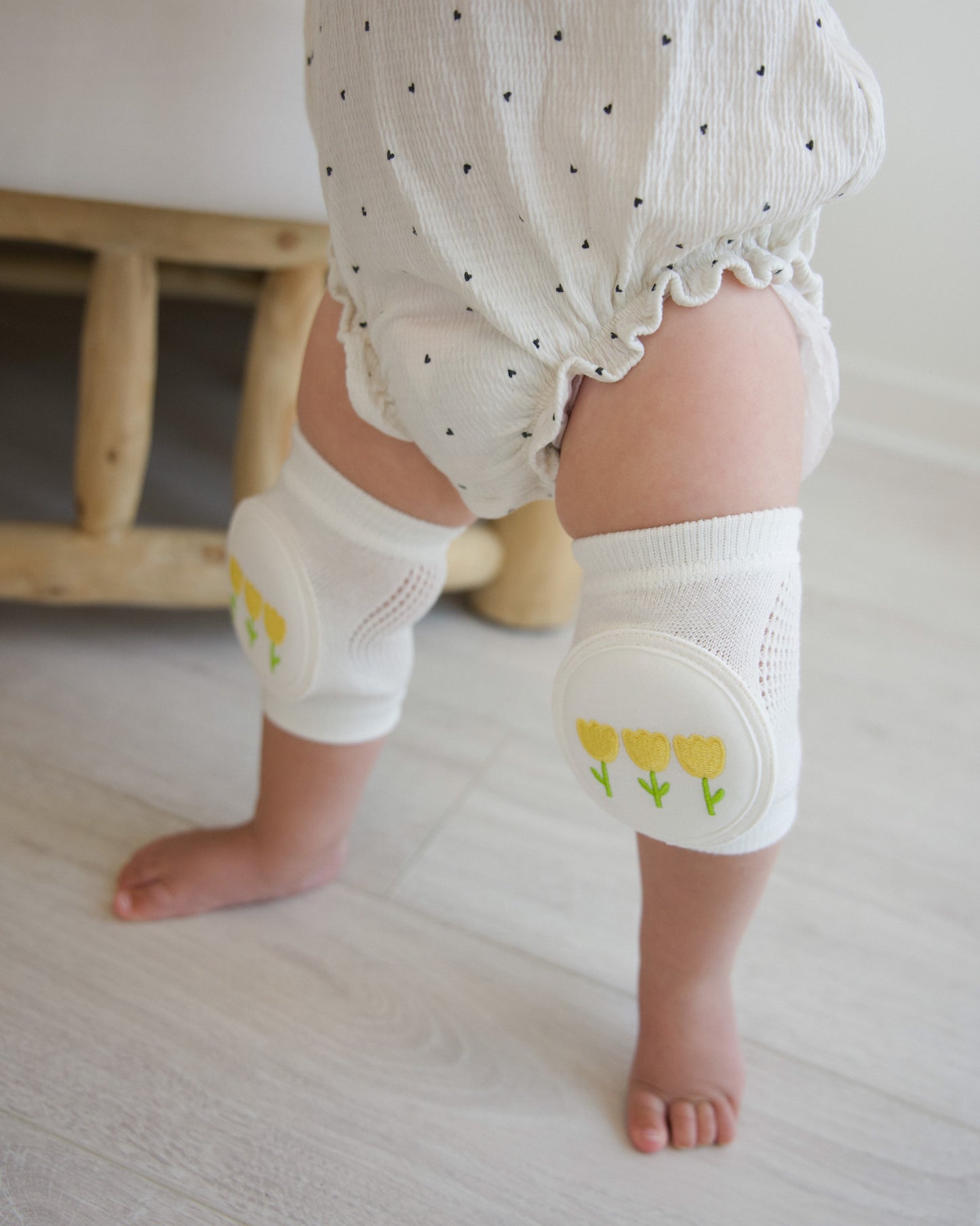 GrowGuard Knee Pads - Yellow Tulip