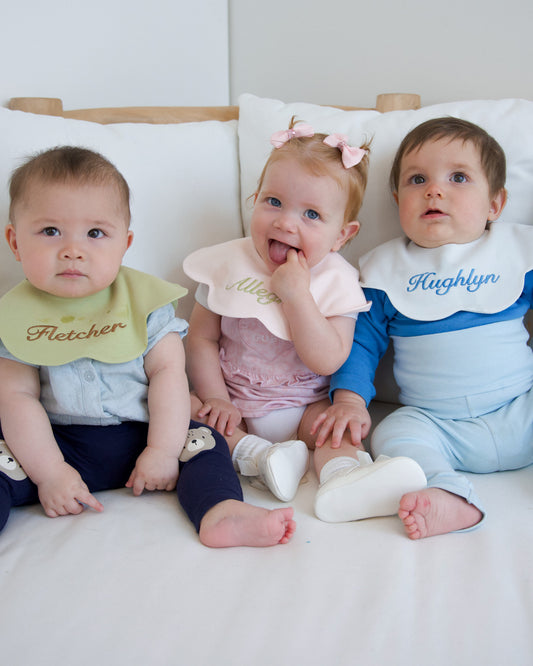 3- Layer Dribble Bib - Pink