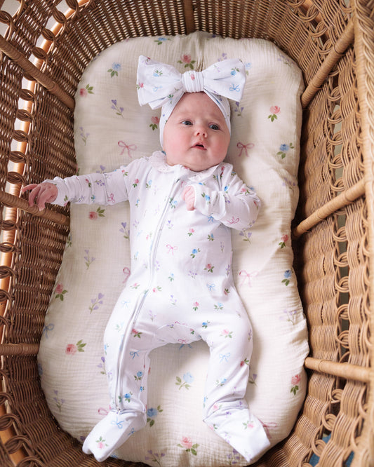 Aegi Frill Zip Growsuit - Bow & Bloom