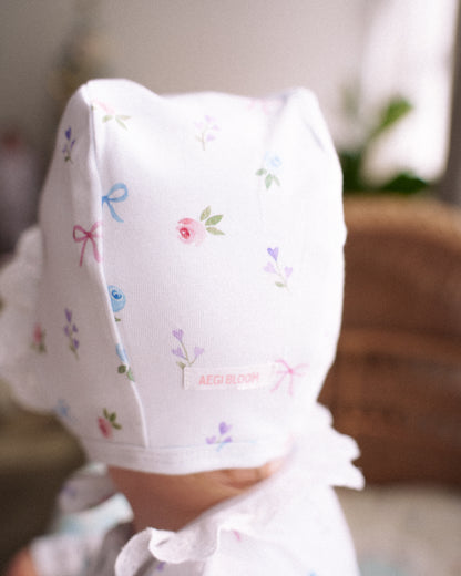Frill Bonnet - Bow & Bloom