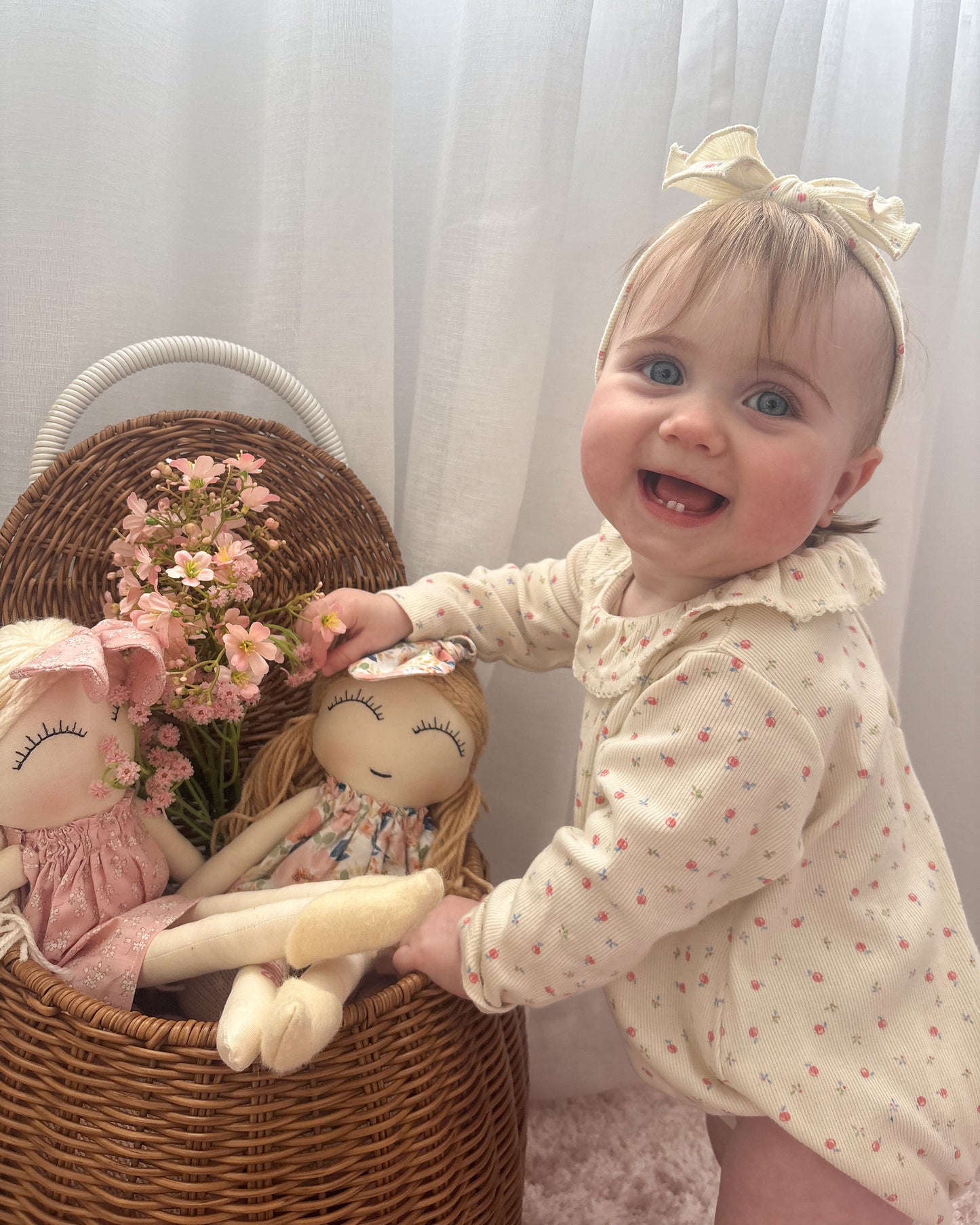 Navi Floral Bodysuit